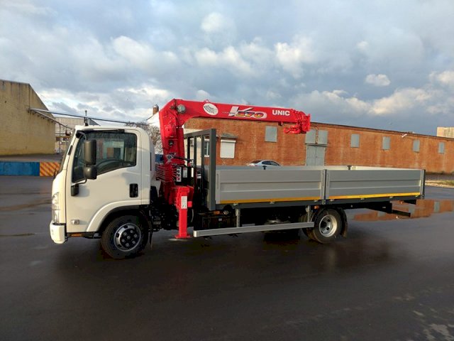 Фото №11: Бортовой Isuzu NQR 90LL c КМУ UNIC 374