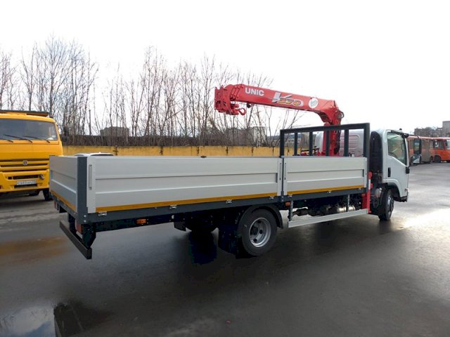 Фото №6: Бортовой Isuzu NQR 90LL c КМУ UNIC 374