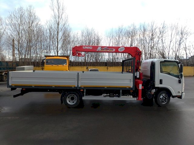 Фото №5: Бортовой Isuzu NQR 90LL c КМУ UNIC 374