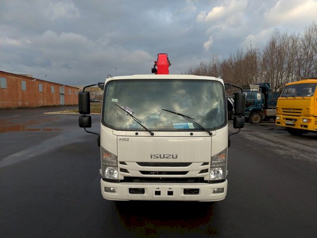 Фото №4: Бортовой Isuzu NQR 90LL c КМУ UNIC 374