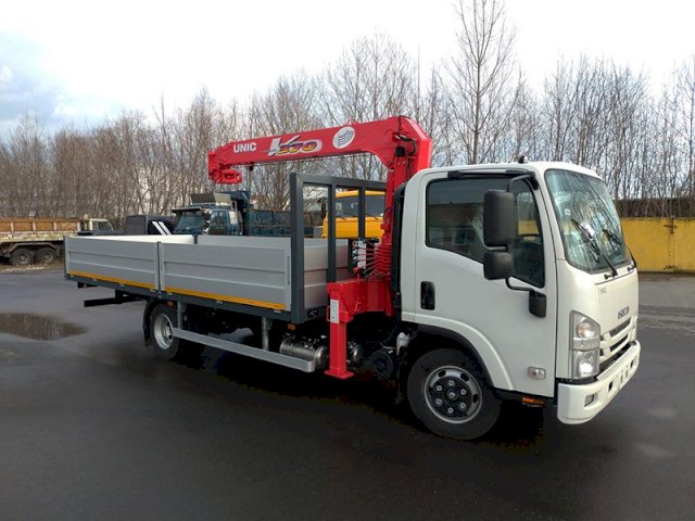 Фото №2: Бортовой Isuzu NQR 90LL c КМУ UNIC 374