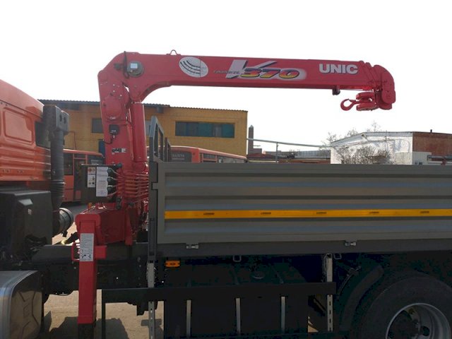 Фото №8: Бортовой КАМАЗ 65115 c КМУ UNIC 373
