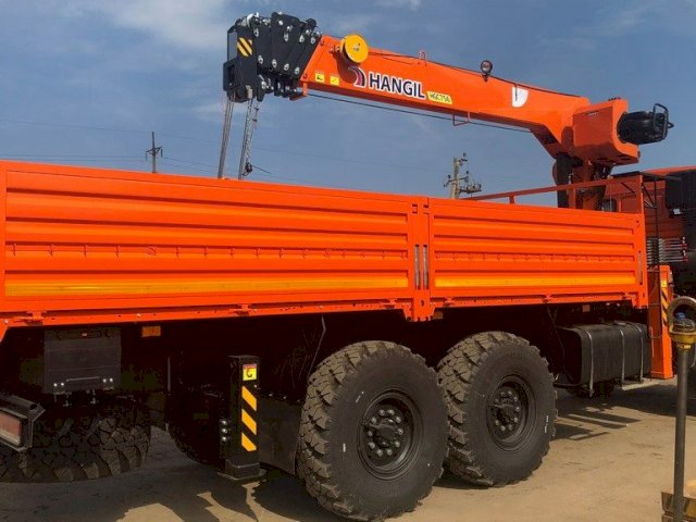 Фото №3: Бортовой КАМАЗ-43118 с КМУ Hangil HGC 756
