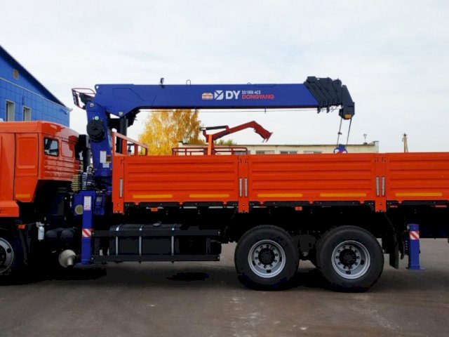 Фото №8: Бортовой КАМАЗ 65115-3094-50 с КМУ DongYang SS1956