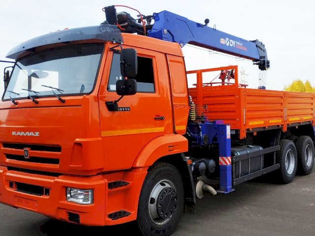 Фото №3: Бортовой КАМАЗ 65115-3094-50 с КМУ DongYang SS1956
