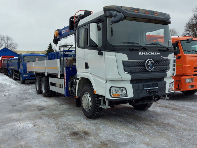 Фото №4: Бортовой SHACMAN X3000 с КМУ DongYang SS1956