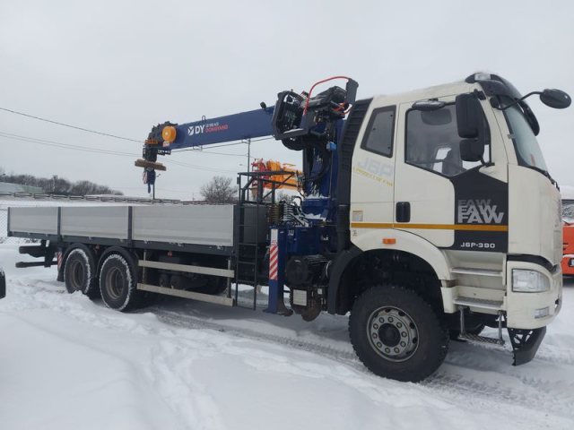 Фото №2: Бортовой FAW CA3250 с КМУ DY SS1956