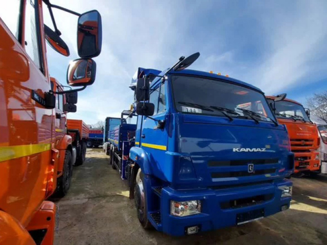 Фото №6: Бортовой КАМАЗ 65115 с КМУ DongYang SS1956