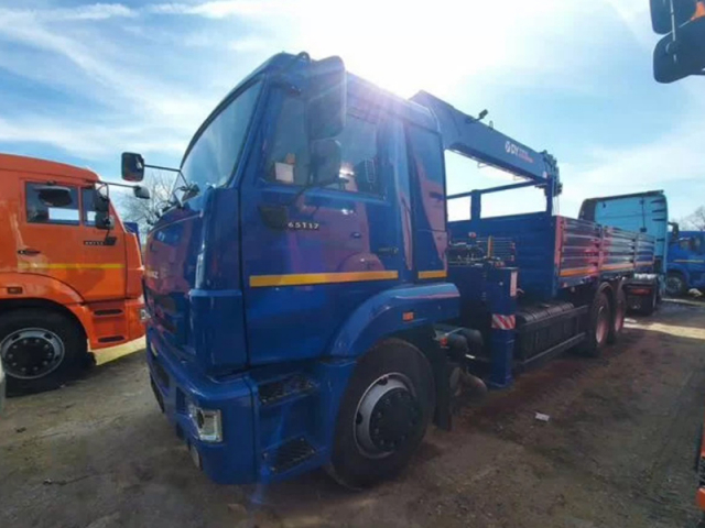 Фото №5: Бортовой КАМАЗ 65115 с КМУ DongYang SS1956