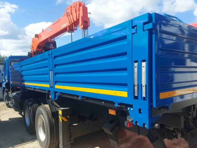 Фото №8: Бортовой КАМАЗ 65117-3010-48 с КМУ Kanglim KS1256G-II