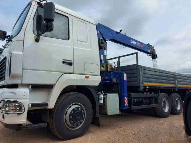 Фото №2: Бортовой МАЗ 631228-8575-012 с КМУ Dong Yang SS 1956