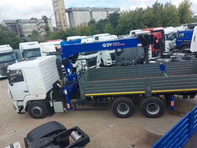 Фото №5: Бортовой МАЗ 631228-8575-012 с КМУ Dong Yang SS 1956