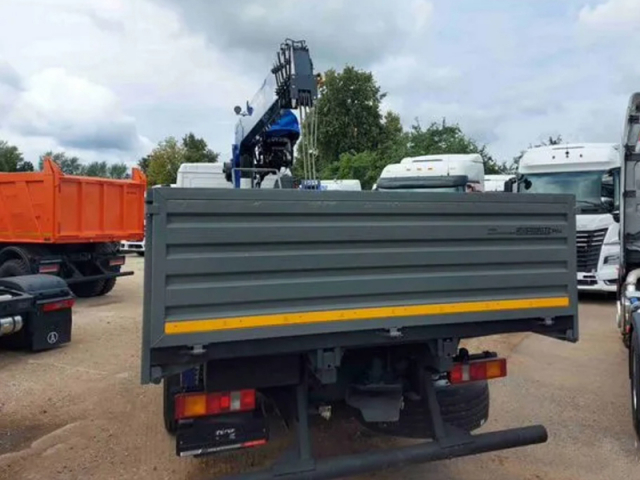 Фото №10: Бортовой МАЗ 631228-8575-012 с КМУ Dong Yang SS 1956