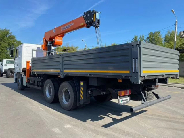 Фото №8: Бортовой МАЗ 631228 с КМУ HANGIL HGC976