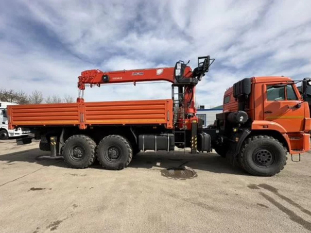 Фото №5: Бортовой КАМАЗ 43118-50 с КМУ Kanglim KS 1256 G-II