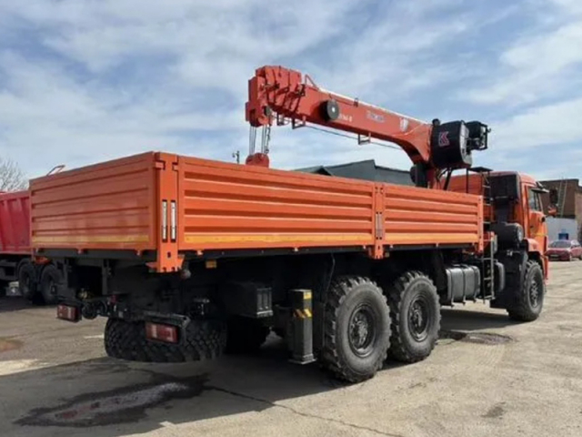 Фото №6: Бортовой КАМАЗ 43118-50 с КМУ Kanglim KS 1256 G-II