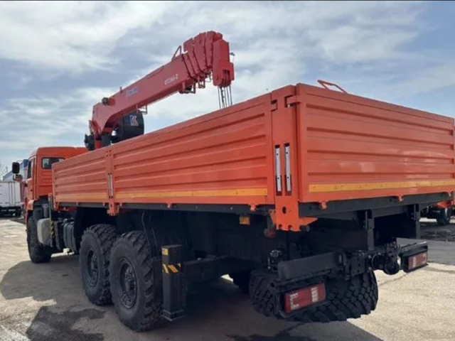 Фото №9: Бортовой КАМАЗ 43118-50 с КМУ Kanglim KS 1256 G-II
