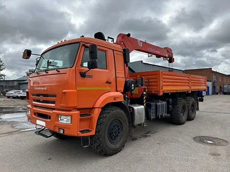 Фото №2: Бортовой КАМАЗ 43118-73094-50 с КМУ Kanglim KS 1256 G-II