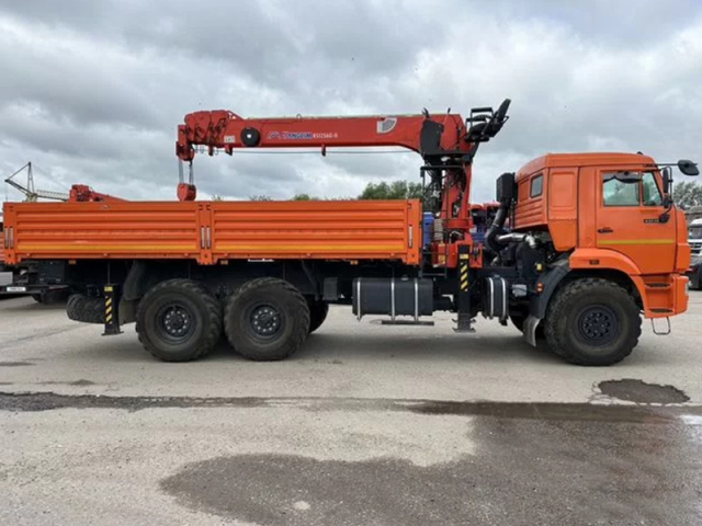 Фото №5: Бортовой КАМАЗ 43118-73094-50 с КМУ Kanglim KS 1256 G-II