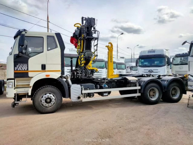 Фото №3: Крюковый погрузчик FAW CA 3250 с КМУ Palfinger PH T20 PI