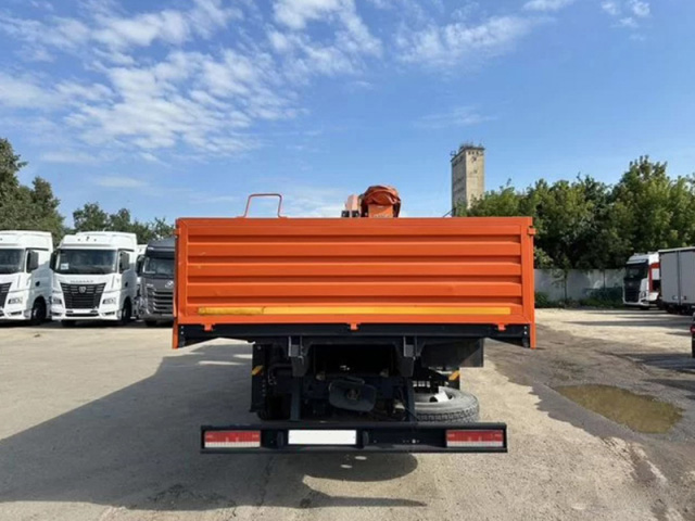 Фото №4: Бортовой КАМАЗ-65115 с КМУ Hangil HGC 987