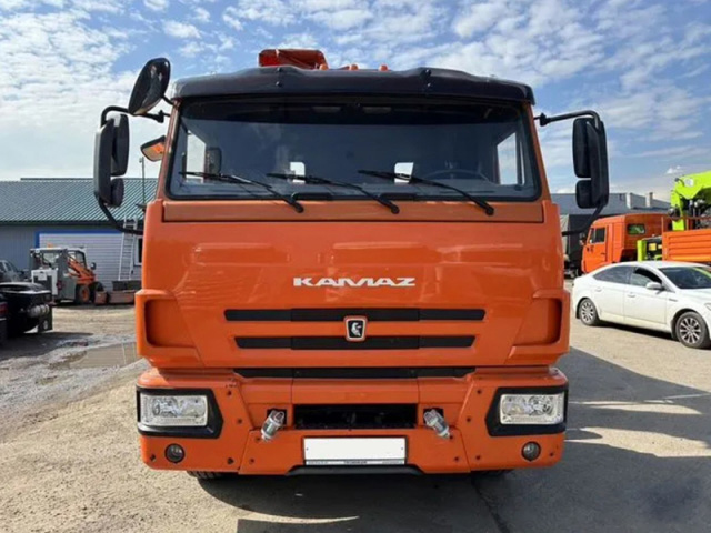 Фото №2: Бортовой КАМАЗ-65115 с КМУ Hangil HGC 987