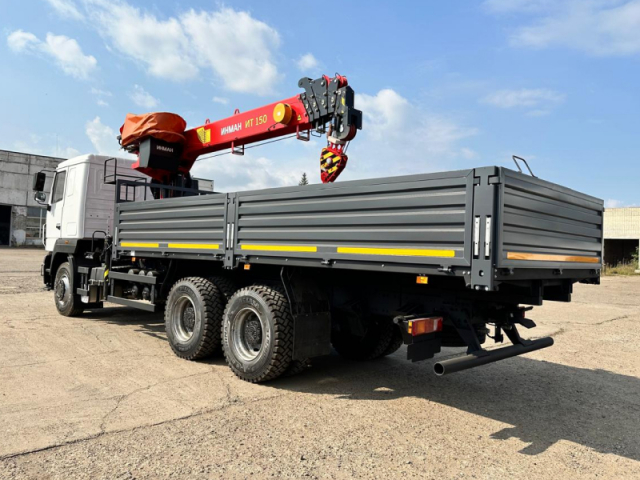 Фото №4: Бортовой МАЗ 6312C5 с КМУ Инман ИТ-150