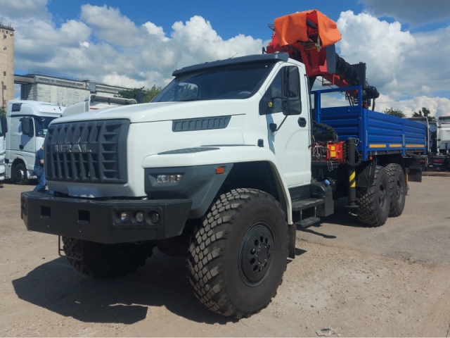 Фото №2: Бортовой Урал-NEXT 4320 с КМУ Инман ИТ-200