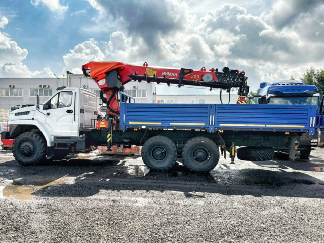 Фото №3: Бортовой Урал-NEXT 4320 с КМУ Инман ИТ-200