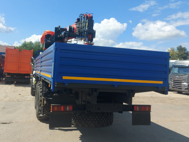 Фото №4: Бортовой Урал-NEXT 4320 с КМУ Инман ИТ-200