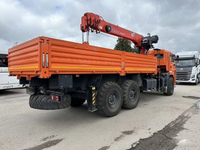 Фото №7: Бортовой КАМАЗ 43118-3027-48 с КМУ Kanglim KS 1256 G-II