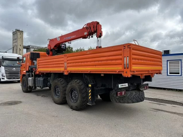 Фото №9: Бортовой КАМАЗ 43118-3027-48 с КМУ Kanglim KS 1256 G-II