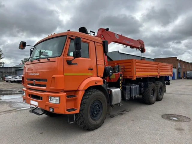 Фото №2: Бортовой КАМАЗ 43118-23027-50 с КМУ Kanglim KS 1256 G-II