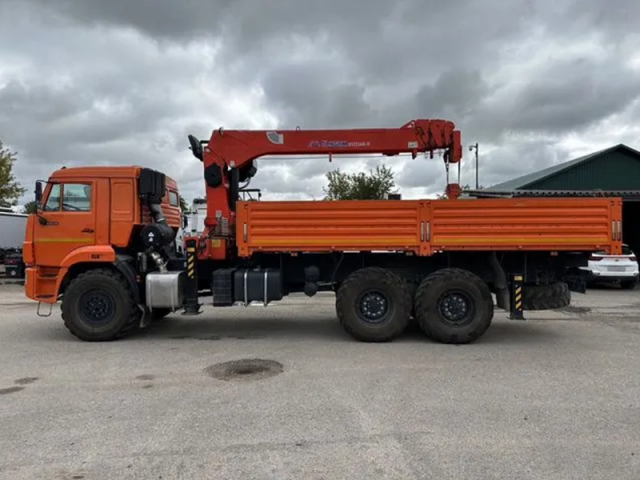 Фото №10: Бортовой КАМАЗ 43118-23027-50 с КМУ Kanglim KS 1256 G-II