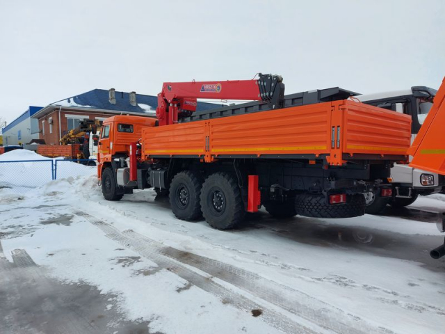 Фото №2: Бортовой КАМАЗ-43118-3027-48 с КМУ Horyong HRS 206