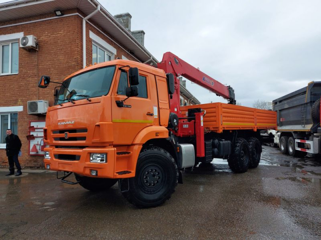 Фото №3: Бортовой КАМАЗ-43118-73092-50 с КМУ Horyong HRS 206