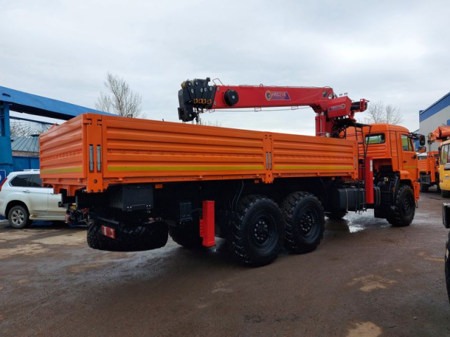 Фото №4: Бортовой КАМАЗ-43118-73092-50 с КМУ Horyong HRS 206