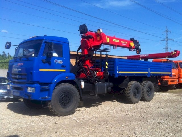 Фото №5: Бортовой КАМАЗ 43118-73094-50 с КМУ Инман ИТ-150