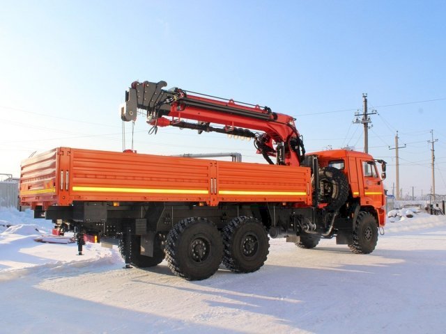 Фото №5: Бортовой КАМАЗ 43118-23027-50 с КМУ Инман ИТ-200