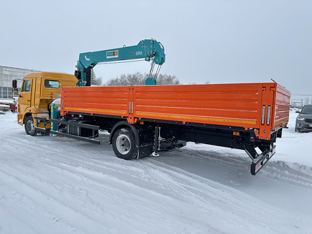 Фото №2: Бортовой КАМАЗ 4308-3049-69 с КМУ HKTC 5014