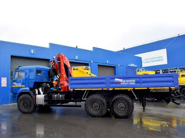 Фото №5: Бортовой КАМАЗ-43118-23027-50 с КМУ Инман ИМ-320