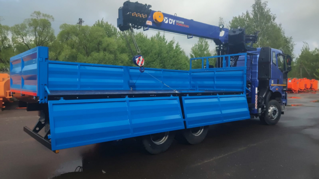 Фото №8: Бортовой FAW CA3250 с КМУ DY SS2036