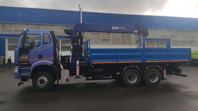 Фото №4: Бортовой FAW CA3250 с КМУ DY SS2036