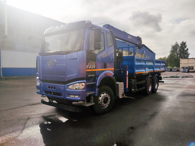 Фото №1: Бортовой FAW CA3250 с КМУ DY SS2036