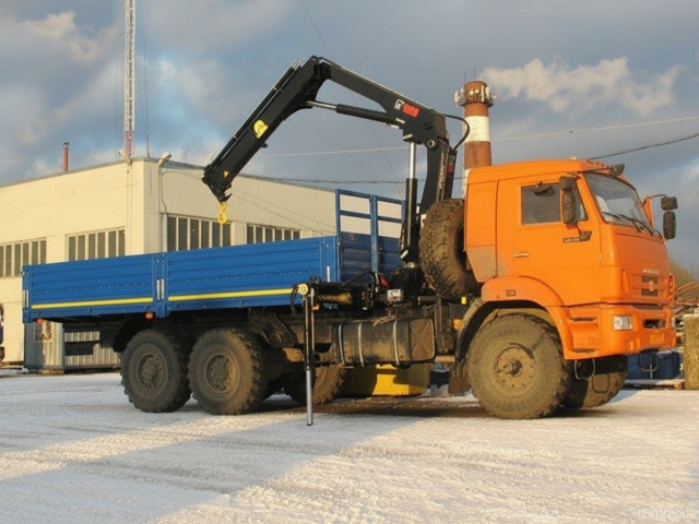 Фото №1: Бортовой КАМАЗ-43118 с КМУ Hiab 178 B-2 X-DUO