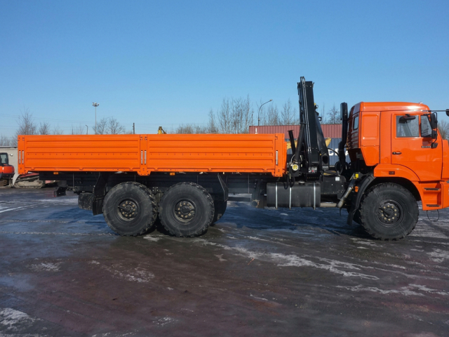 Фото №2: Бортовой КАМАЗ-43118 с КМУ Hiab 178 B-2 X-DUO