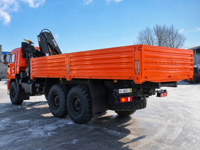 Фото №3: Бортовой КАМАЗ-43118 с КМУ Hiab 178 B-2 X-DUO