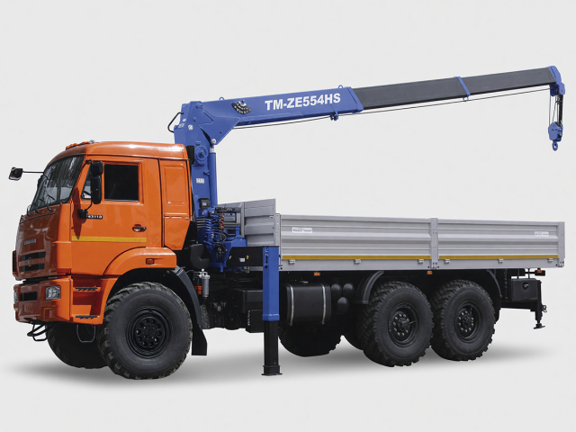 Фото №1: Бортовой КАМАЗ-43118 с КМУ TM-ZE554HS