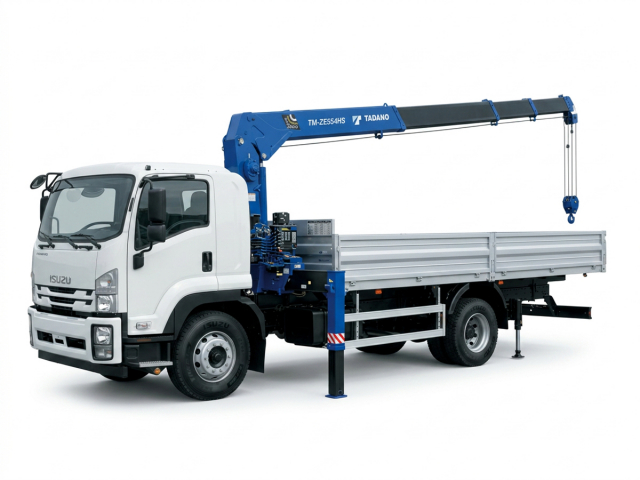 Фото №1: Бортовой ISUZU FORWARD 18.0 (FVR34) с КМУ Tadano TM-ZE554HS