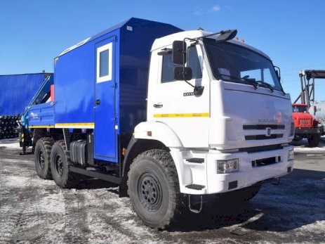 ГПА КАМАЗ 43118-3027-50 с КМУ ИМ-150 – 6+2 места